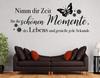 tjapalo pk228 Wall Decal “Take Time for the Beautiful Moments,” Lilac, W160 x H58 cm view 3