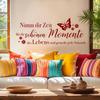 tjapalo pk228 Wall Decal “Take Time for the Beautiful Moments,” Lilac, W160 x H58 cm view 4