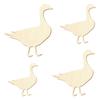 Wooden Goose - Decorative Craft Shape, 3-50 cm, 40 cm, Pack of 10 view 2