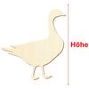 Wooden Goose - Decorative Craft Shape, 3-50 cm, 40 cm, Pack of 10 view 3