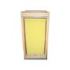 Blackout blind for VELUX roof windows GGU/GPU, P08, yellow, with retaining hooks view 1