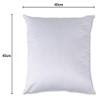 Iprints Minimalist Native American Skull and Feathers White Pillow view 3