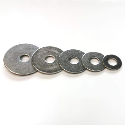 A2 Stainless Steel Fender Washers V2A, M5–M12, 12.5 x 35 mm (M12), 25-Pack