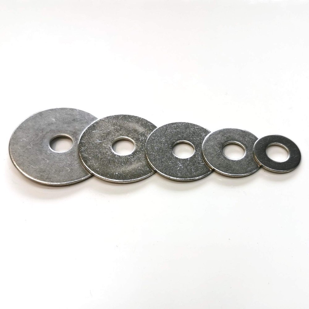 A2 Stainless Steel Fender Washers V2A, M5–M12, 12.5 x 35 mm (M12), 25-Pack