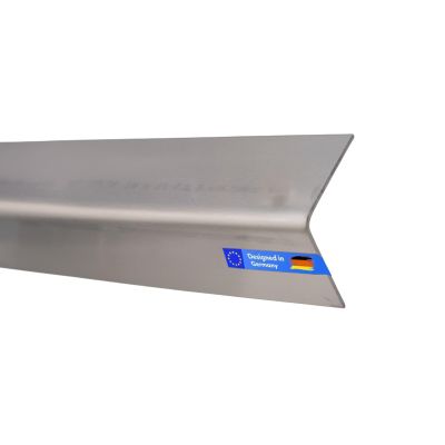 Stainless Steel Corner Guard Profile, 500 mm, 60 x 60 mm, 2 mm Thick