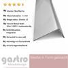 Stainless Steel Corner Guard Profile, 500 mm, 60 x 60 mm, 2 mm Thick view 3