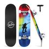 BELEEV 31 x 8-Inch Complete Cruiser Skateboard for Kids view 1