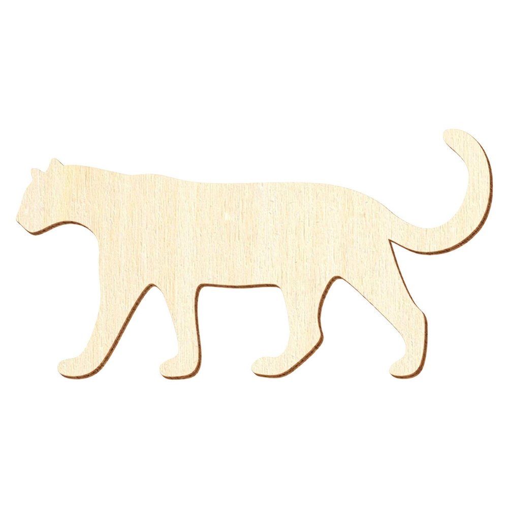 Wooden Leopard Craft Decoration, 3–50 cm, 45 cm, Pack of 100