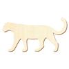 Wooden Leopard Craft Decoration, 3–50 cm, 45 cm, Pack of 100 view 1