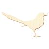 Wooden Magpie Craft Cutout, 5–50 cm, 27 cm, Pack of 10 view 1