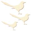 Wooden Magpie Craft Cutout, 5–50 cm, 27 cm, Pack of 10 view 2