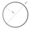 Stainless Steel Pipe, 60.3 x 2 mm (2 in), Cut to 300 mm view 2