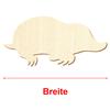 Wooden Mole, 43 cm, Pack of 10 view 3