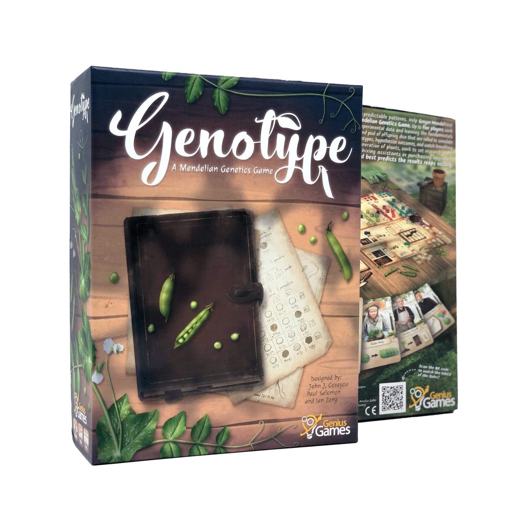 Genotype: Mensa Award-Winning Genetics Board Game About Mendel’s Pea Plants