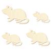 Wooden Mouse V1 for Crafts and Décor, 3–50 cm, Size: 6 cm, Pack of 100 view 2