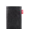 fitBAG Beat Black Phone Pouch for Sony Xperia 10 II, Genuine Nappa Leather with Microfiber Lining view 4
