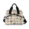 I Love French Bulldog Lunch Bag for Women, Insulated, Water-Resistant view 2