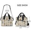 I Love French Bulldog Lunch Bag for Women, Insulated, Water-Resistant view 3