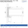 VARIOSAN Hose Union Fitting 14320, 1" Female Thread x 1" Hose Barb, Brass, 2-Piece, Flat Gasket view 4