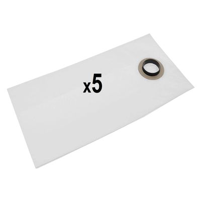 5 Vacuum Cleaner Bags Compatible with Gisowatt PC35