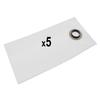 5 Vacuum Cleaner Bags Compatible with Gisowatt PC35 view 1