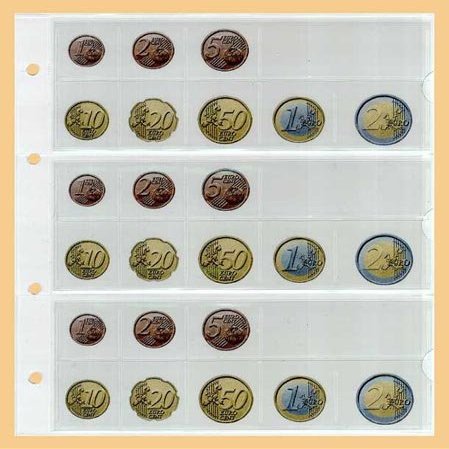 KOBRA 10x URO Coin Sheet (Without Interleaving Sheet) FE24L