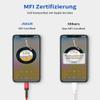 JSAUX Lightning to 3.5 mm Headphone Adapter for iPhone with Apple MFi Chip view 4