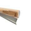 Gastro-Blechdesign Brushed Aluminum Angle Profile, 500 mm, 70 x 70 mm, 1.5 mm Thick view 2