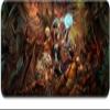 Rubber Diablo Large Mouse Pad - Waterproof and Non-Slip (17, 800 × 300 × 3 mm / 31.5 × 11.7 × 0.12 in) view 1