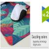 Rubber Diablo Large Mouse Pad - Waterproof and Non-Slip (17, 800 × 300 × 3 mm / 31.5 × 11.7 × 0.12 in) view 3