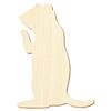 Wooden Prairie Dog Craft Decoration, 3–50 cm, Size: 17 cm, Pack of 25 view 1