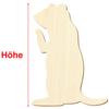 Wooden Prairie Dog Craft Decoration, 3–50 cm, Size: 17 cm, Pack of 25 view 3