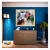 Homedecoration Paola Picture Frame 23 x 58 cm, Light Oak Effect, 1 mm Anti-Reflective Acrylic Glass view 2