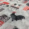 Digital Linen-Look Fabric with High Cotton Content, African Design, 140 cm Wide, Sold by the Meter (Chicken) view 2