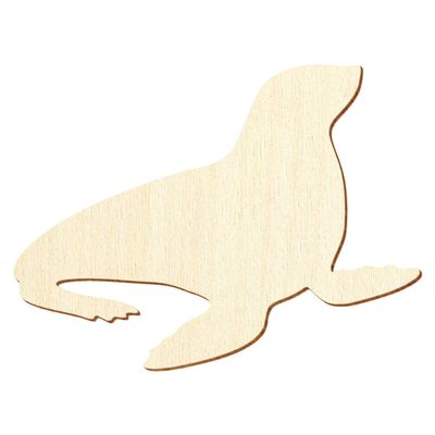 Wooden Seal – Craft Decoration, 3–50 cm, Size: 21 cm, Pack of 100