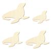 Wooden Seal – Craft Decoration, 3–50 cm, Size: 21 cm, Pack of 100 view 2