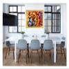 Homedecoration Paola Picture Frame 63 x 90 cm, Yellow-Washed, with 1 mm Anti-Reflective Acrylic Glass view 2