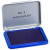 Metal-Cased Ink Pad, Size and Color Choice (Orange, 8 x 12.5 cm Imprint Size) view 3