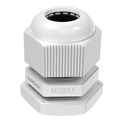 Lumonic 100x M20 Cable Glands, IP67, 7–12 mm, Gray