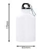 Rising Space Shuttle Gray Rocketship Artwork Tourist Water Bottle view 2