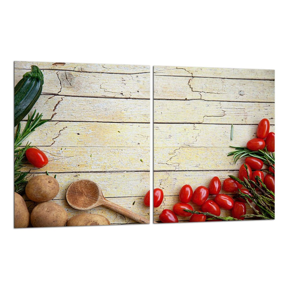 TMK Set of 2 Glass Stovetop Covers, 40 x 52 cm