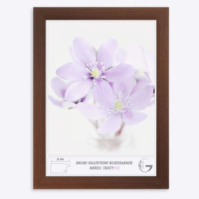Online-GalleryKing OGK THIRTYFIVE Picture Frame 20 x 60 cm, Wenge
