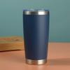 Gteller 20 oz Blue Stainless Steel Insulated Tumbler view 2