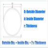 F-MINGNIAN-SPRING White Silicone O-Ring Gaskets, Food-Grade, 3.5 mm Thick, 12–22 mm OD, 50/100/200 pcs view 3