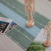 AMCER Tablecloth 80 x 95 cm, Washable, Heat- and Moisture-Resistant, Green view 4