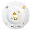 Personalized Children's 5-Piece Porcelain Dinnerware Set with Name, Lamb view 3