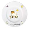 Personalized Children's 5-Piece Porcelain Dinnerware Set with Name, Lamb view 4