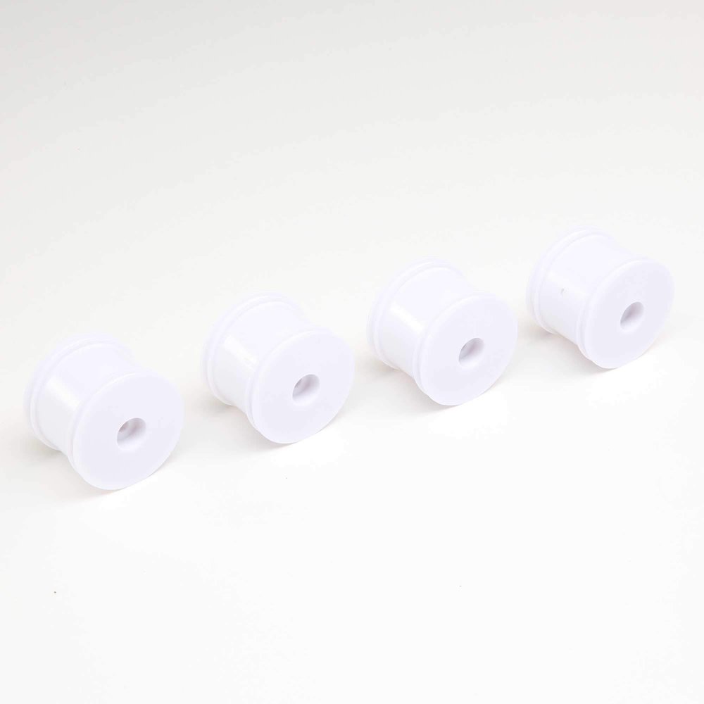 LOSI Front/Rear Wheels, White (4): Mini-T 2.0