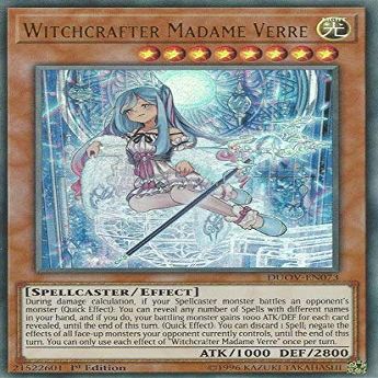 Witchcrafter Madame Verre DUOV-EN073 Ultra Rare 1st Edition
