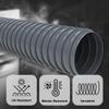 Gray PVC Exhaust Hose, Suction Spiral Flex Hose, Flame-Retardant (40 mm - 15 m) view 4